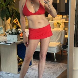 Red Bikini Set